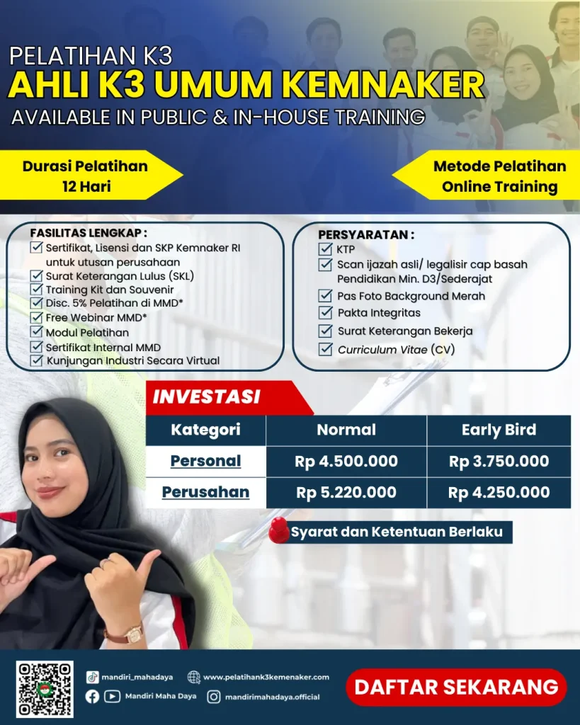 Pelatihan AK3U Kemnaker