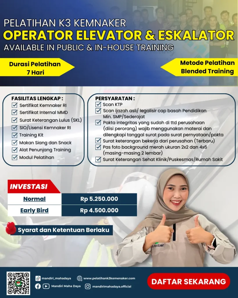 Pelatihan Elevator Dan Eskalator