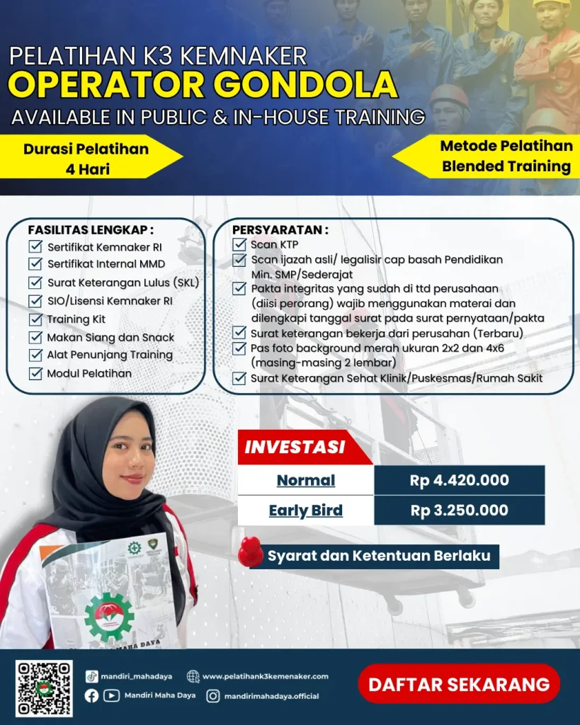 Pelatihan Operator Gondola