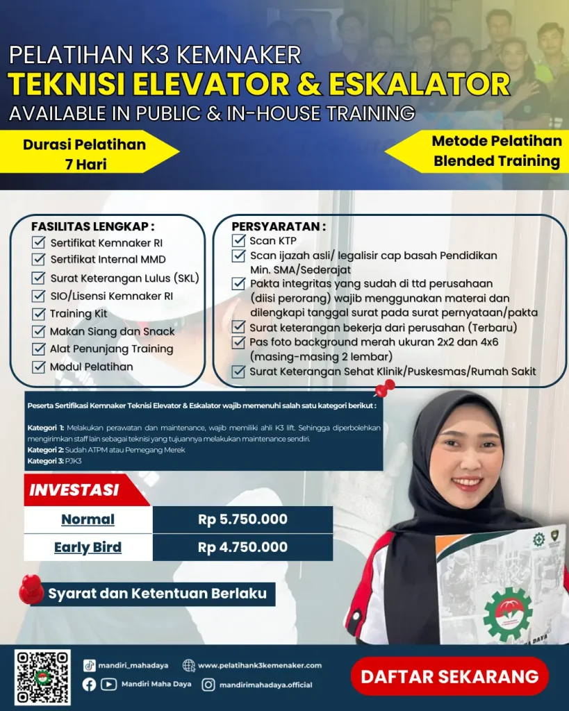 Pelatihan Elevator Dan Eskalator