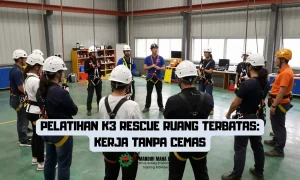 Pelatihan K3 Rescue Ruang Terbatas