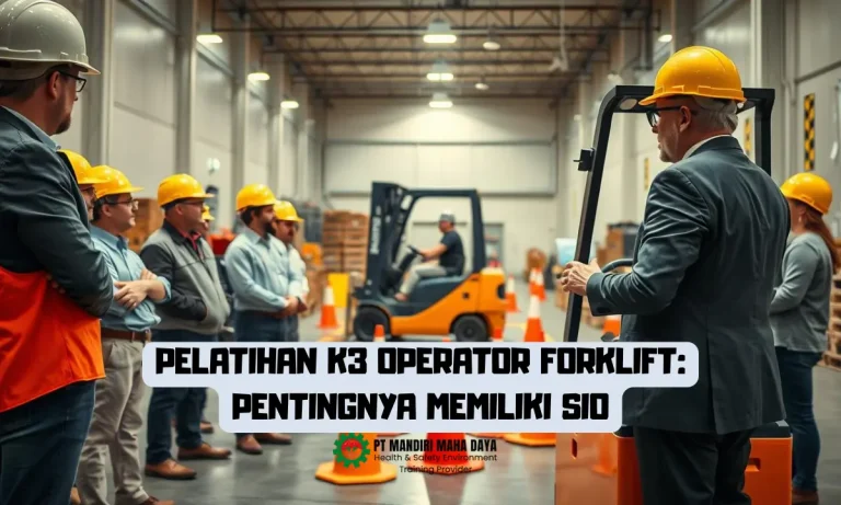 Pelatihan K3 Operator Forklift