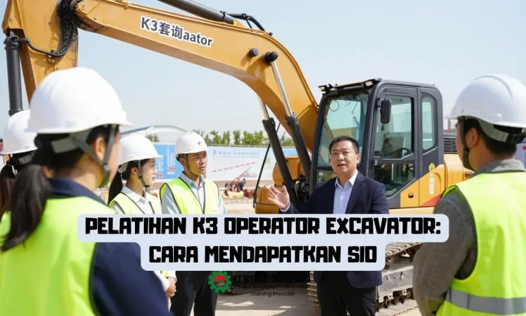 Pelatihan K3 Operator Excavator