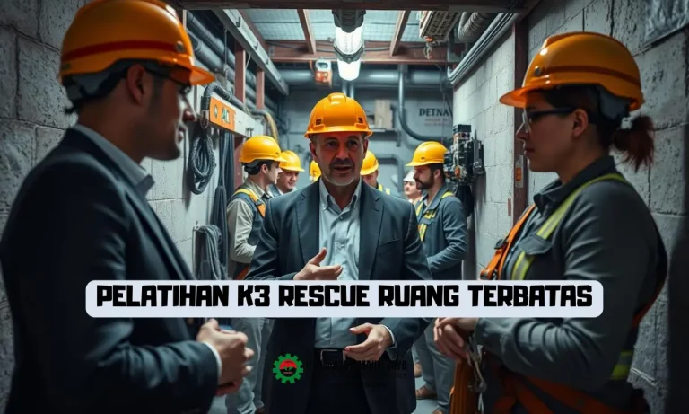 Pelatihan K3 Rescue Ruang Terbatas