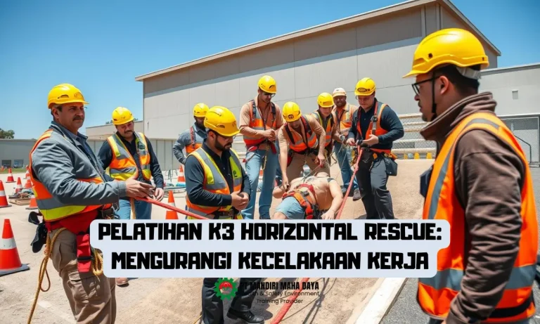 Pelatihan K3 Horizontal Rescue