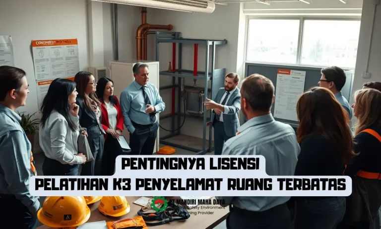 Pelatihan K3 Penyelamat Ruang Terbatas