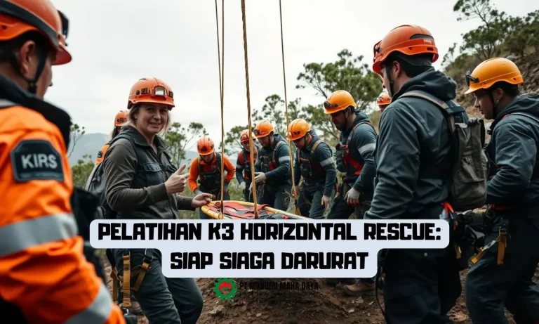 Pelatihan K3 Horizontal Rescue
