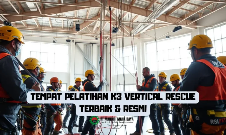 Pelatihan K3 Vertical Rescue