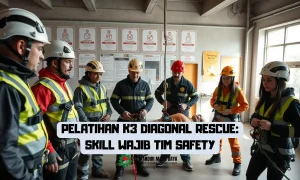 Pelatihan K3 Diagonal Rescue