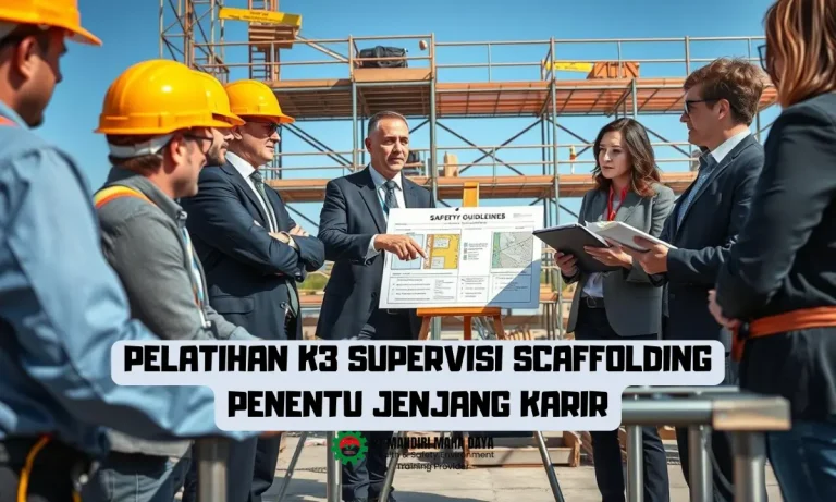 Pelatihan K3 Supervisi Scaffolding