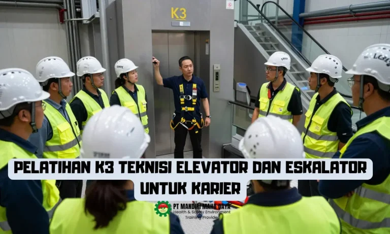Pelatihan K3 Teknisi Elevator Dan Eskalator