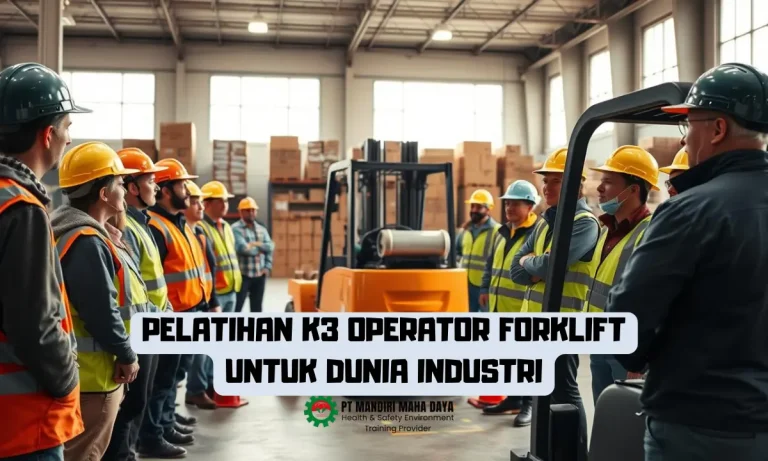 Pelatihan K3 Operator Forklift