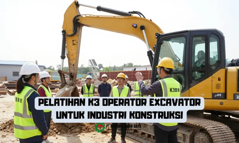 Pelatihan K3 Operator Excavator