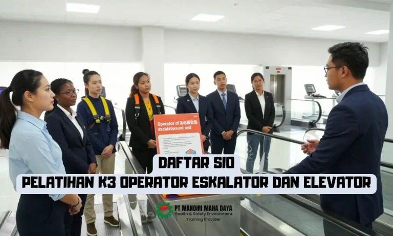 Pelatihan K3 Operator Eskalator Dan Elevator