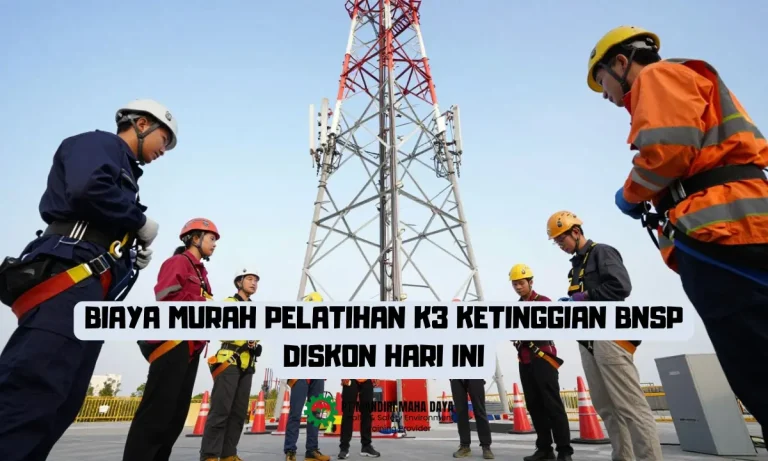 Pelatihan K3 Ketinggian BNSP