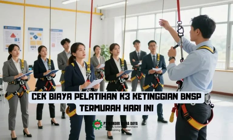 Pelatihan K3 Ketinggian BNSP