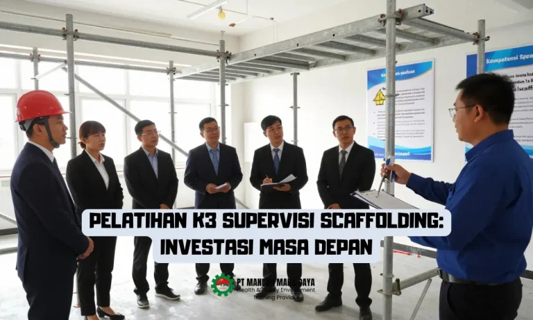 Pelatihan K3 Supervisi Scaffolding