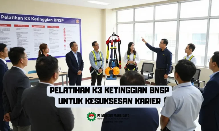 Pelatihan K3 Ketinggian BNSP