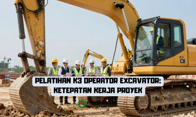 Pelatihan K3 Operator Excavator