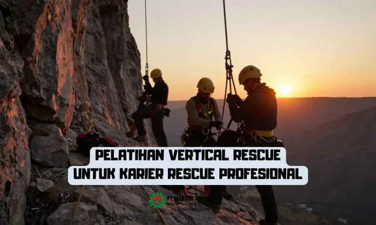 Pelatihan Vertical Rescue