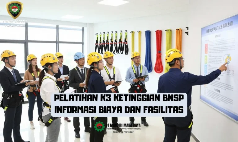Pelatihan K3 Ketinggian BNSP